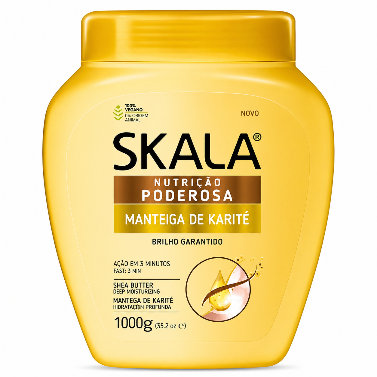 Masque PODEROSA KARITE 1000g - SKALA