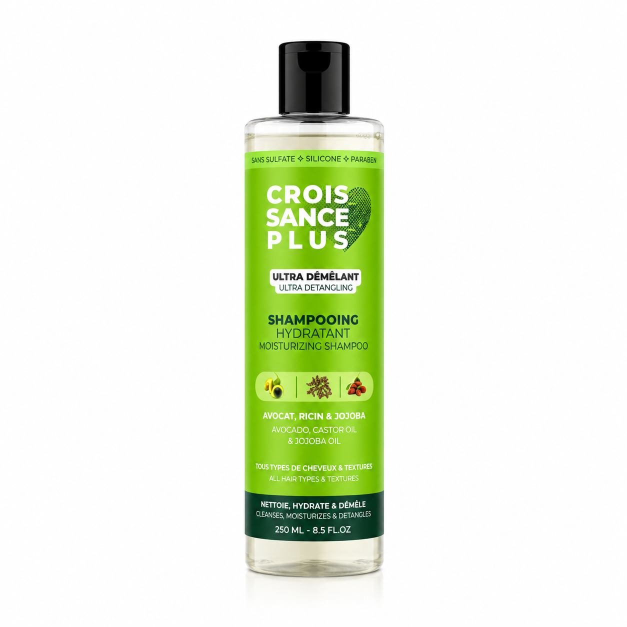 Shampoing Hydratant Amla 300ml - CROISSANCE PLUS