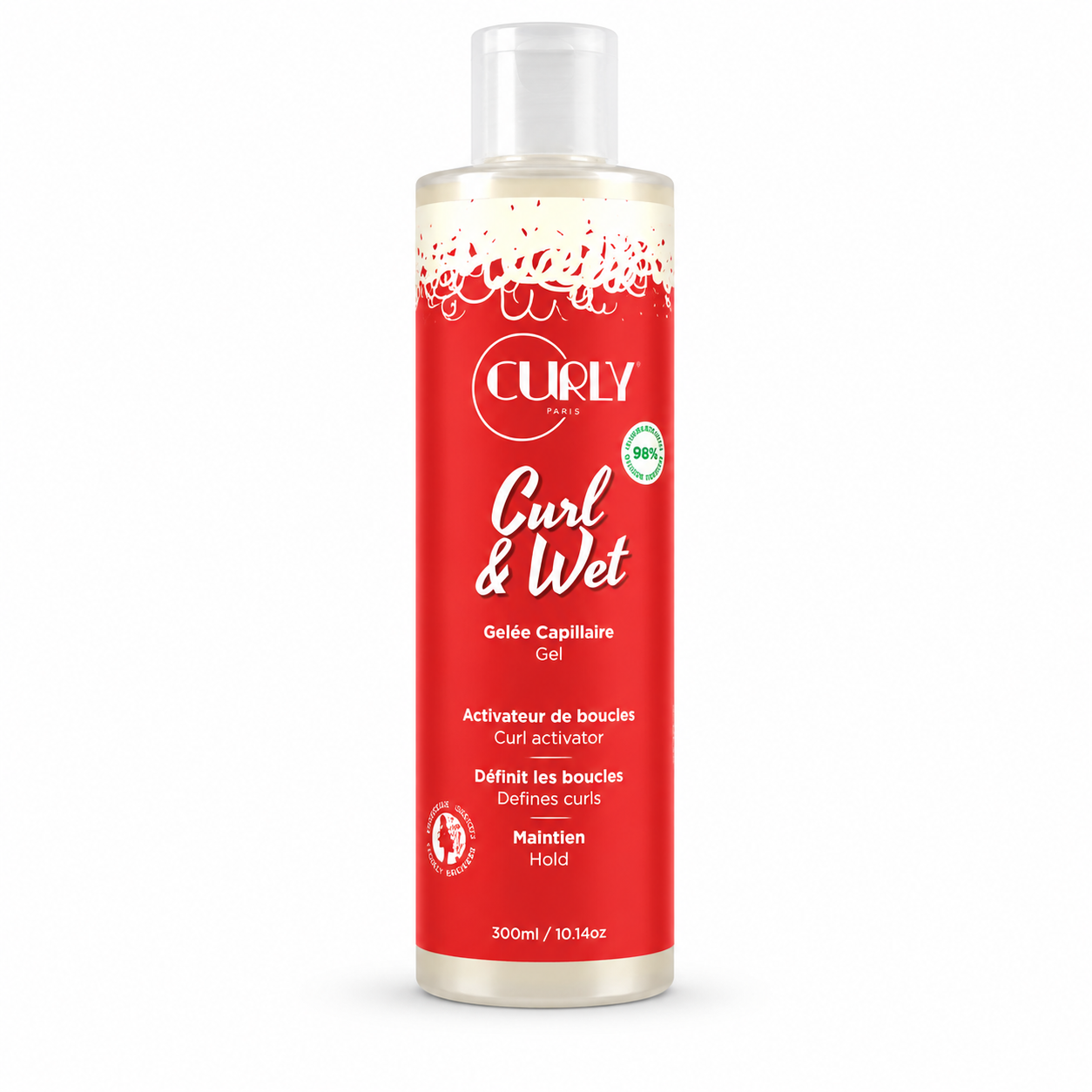 Gelee Capillaire CURL & WET 300ml - CURLY POUSS
