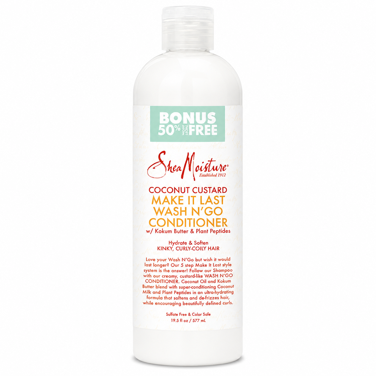 Après Shampoing WASH N'GO CONDITIONER 577ml - SHEA MOISTURE