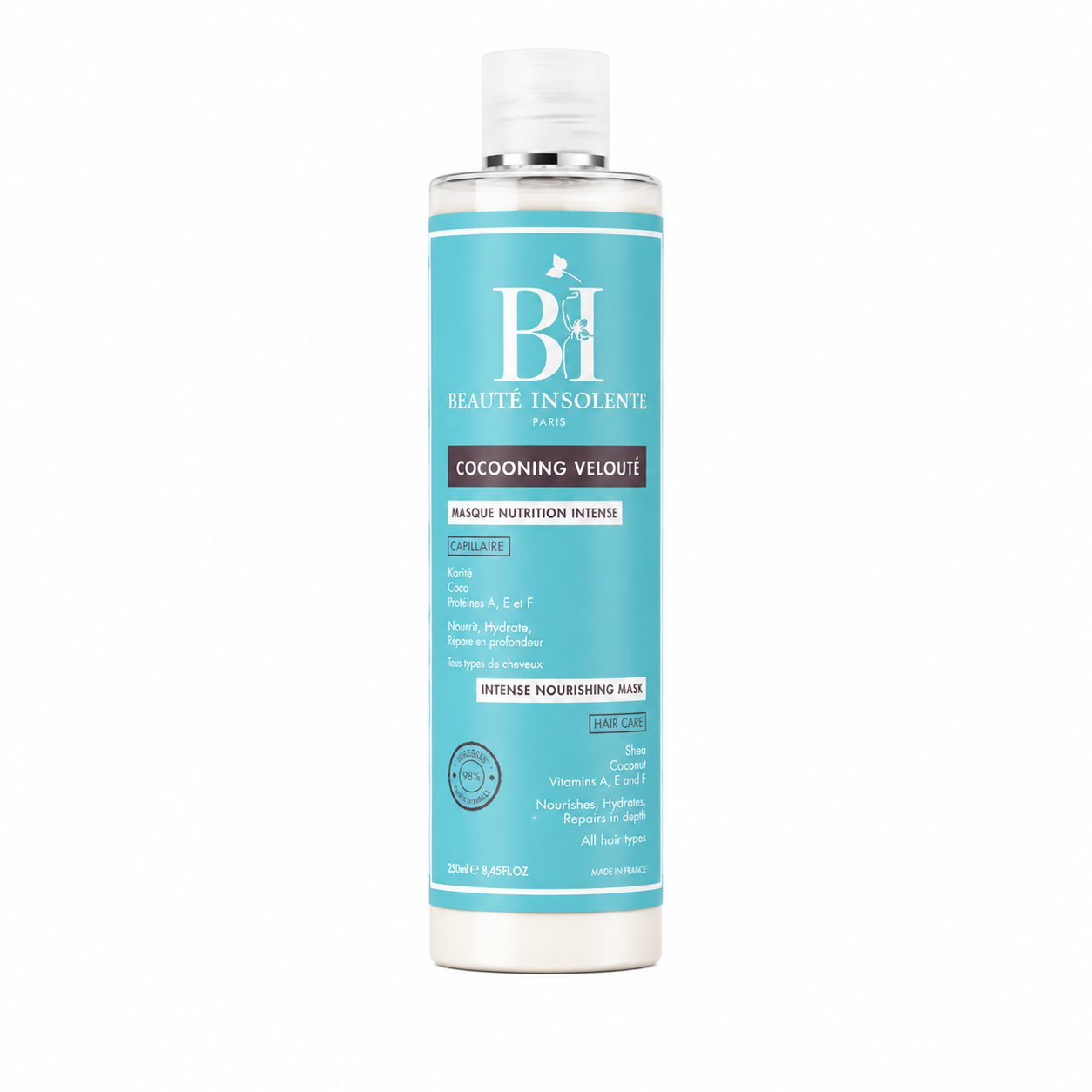 Masque Nutrition Intense 250ml - BEAUTE INSOLENTE