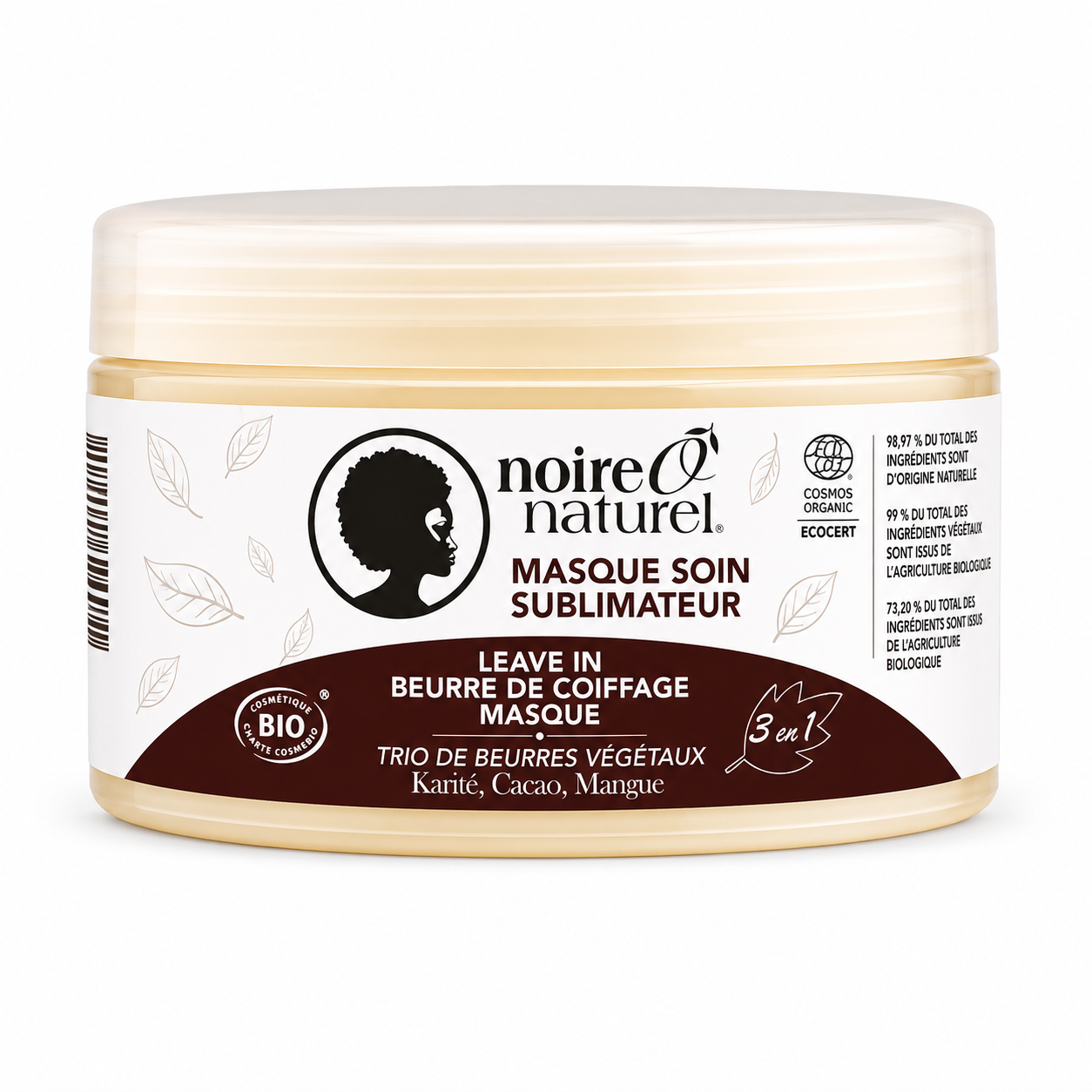 Masque Soin Sublimateur 200ml - Noireônaturel