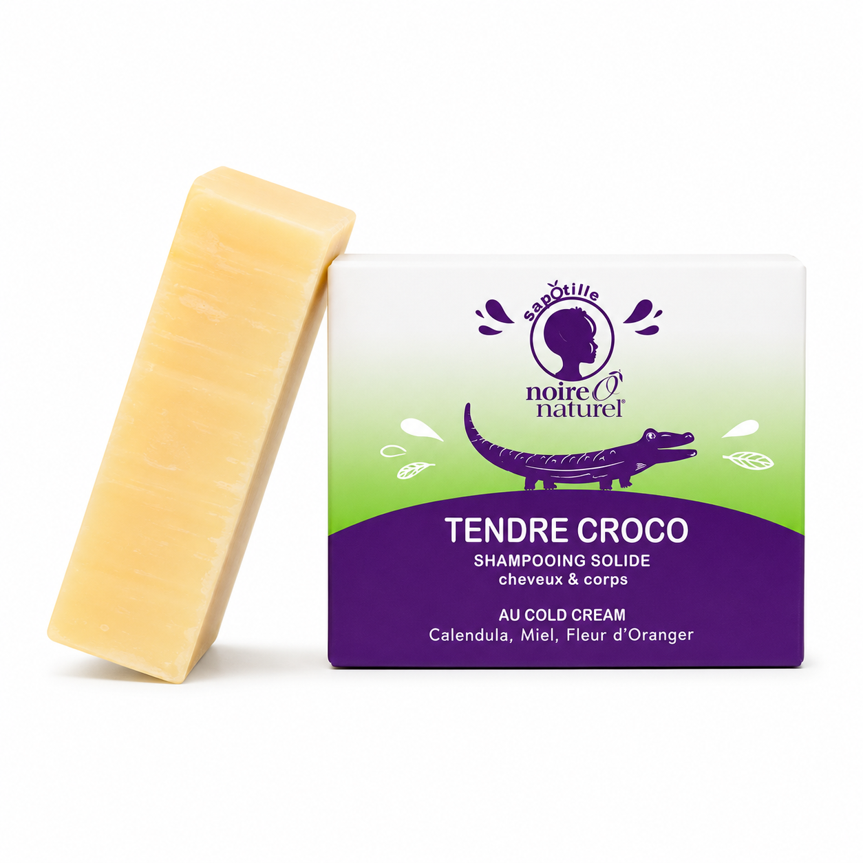 Shampoing Solide TENDRE COCO 100g - Noireônaturel