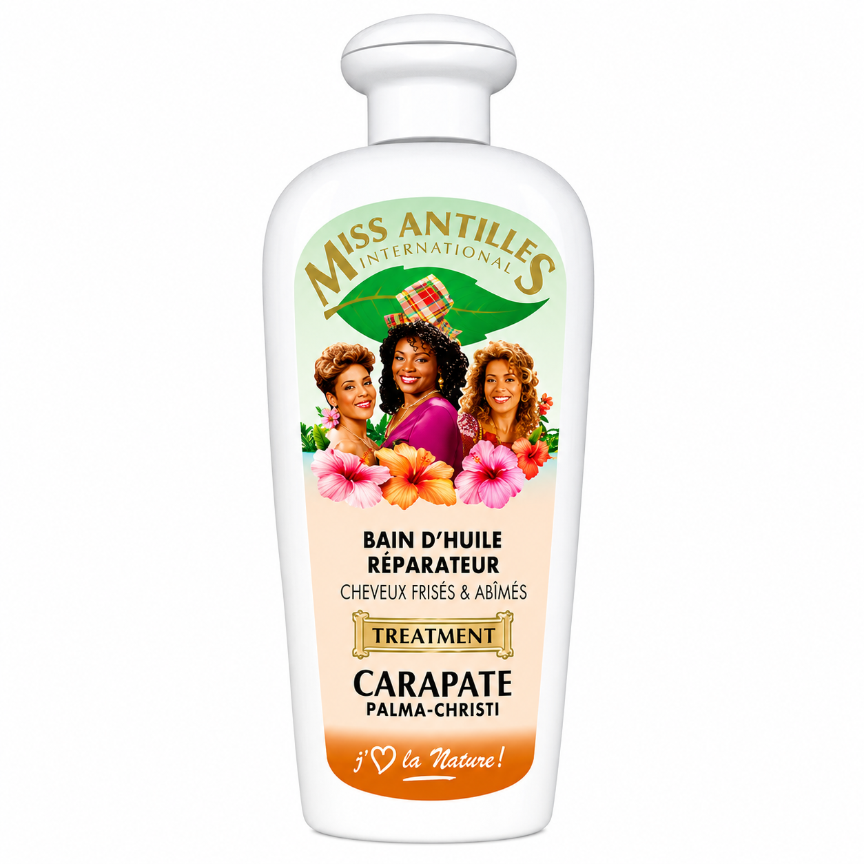 Bain d'huile réparateur CARAPATE 250ml - MISS ANTILLES