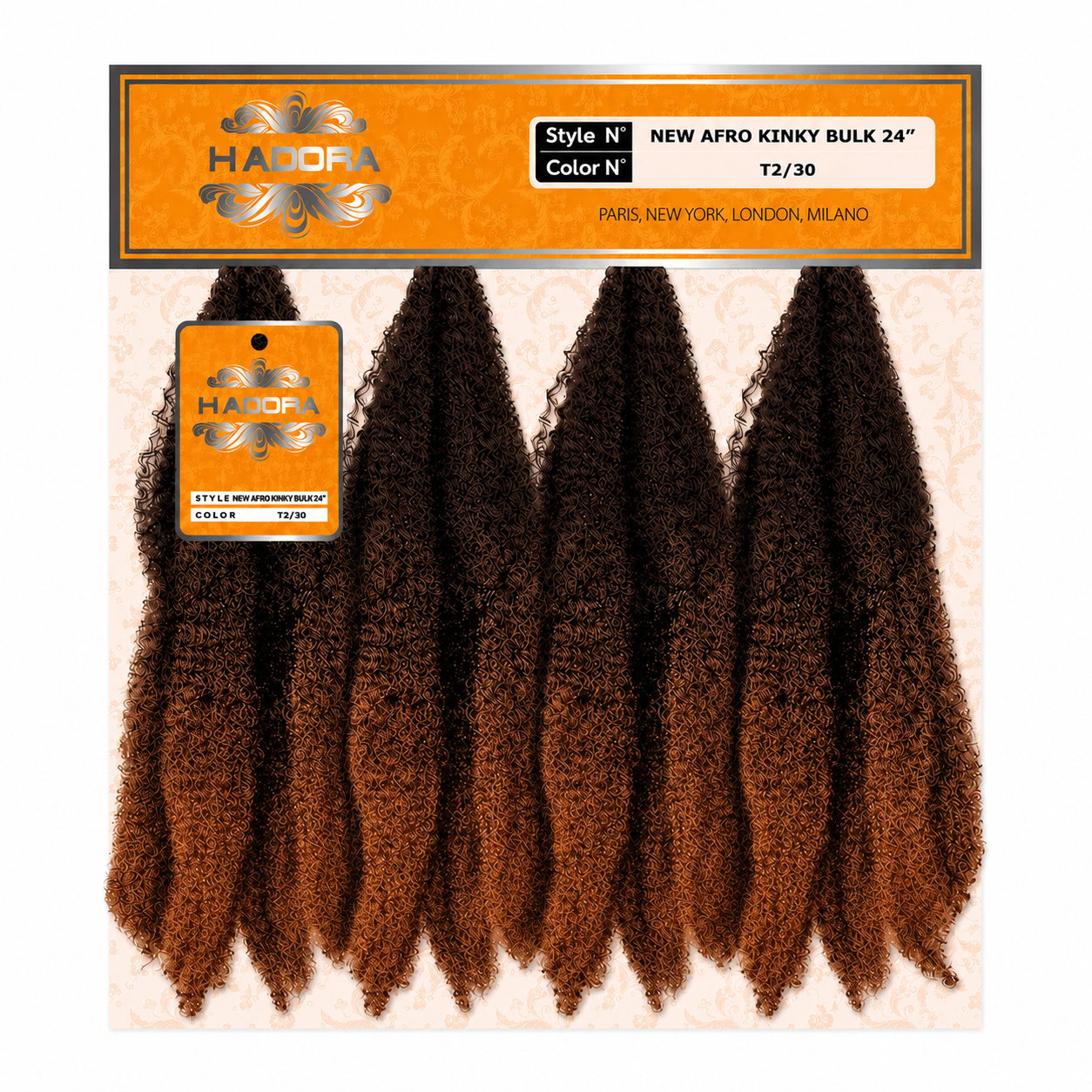 New Afro Kinky Bulk 24 Couleur T2/30 - HADORA
