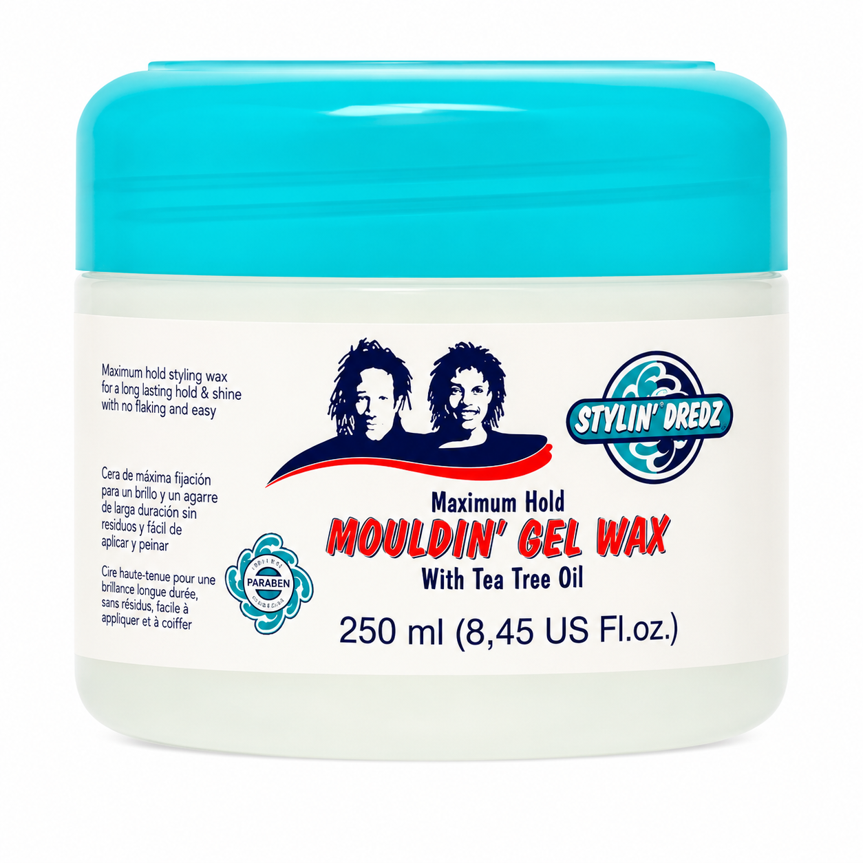 Gel Wax Mouldin' 250ml - STYLIN' DREDZ
