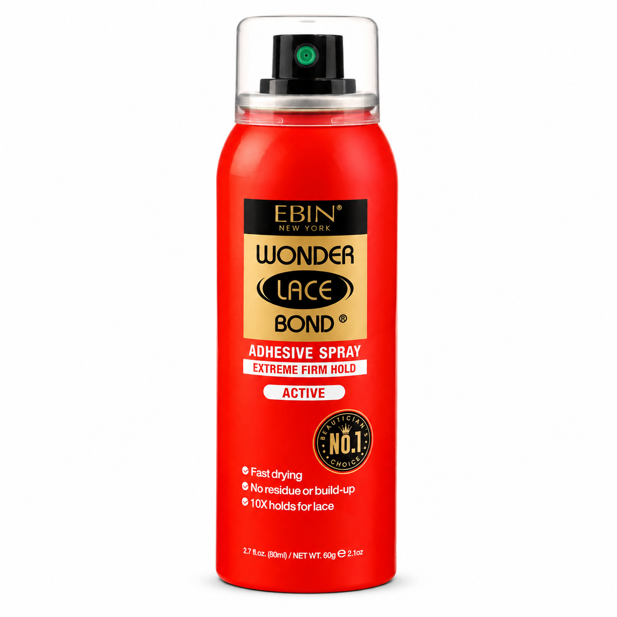 Spray Perruque Wonder Lace Bond EXTREME FIRM HOLD 60g - EBIN