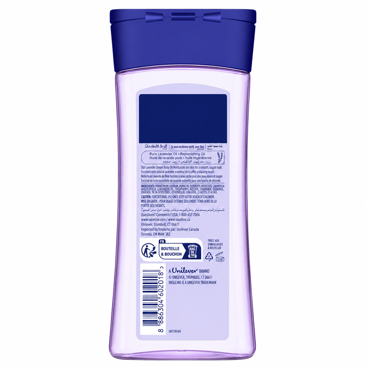 Huile Corporelle LAVENDER DREAM 200ml - VASELINE