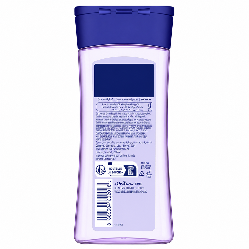 Huile Corporelle LAVENDER DREAM 200ml - VASELINE