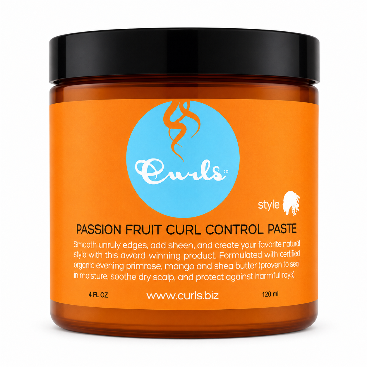 Cire Coiffante Passion Fruit Curl Control Paste 120ml - CURLS