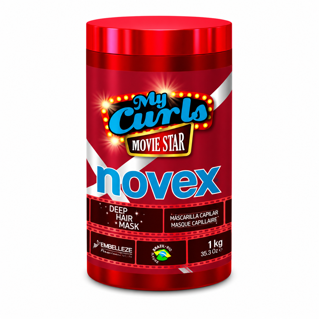 Masque Capillaire MY CURLS MOVIE STAR 1kg - NOVEX