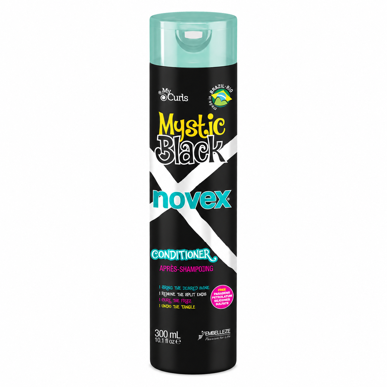 Après Shampoing MYSTIC BLACK 300ml - NOVEX