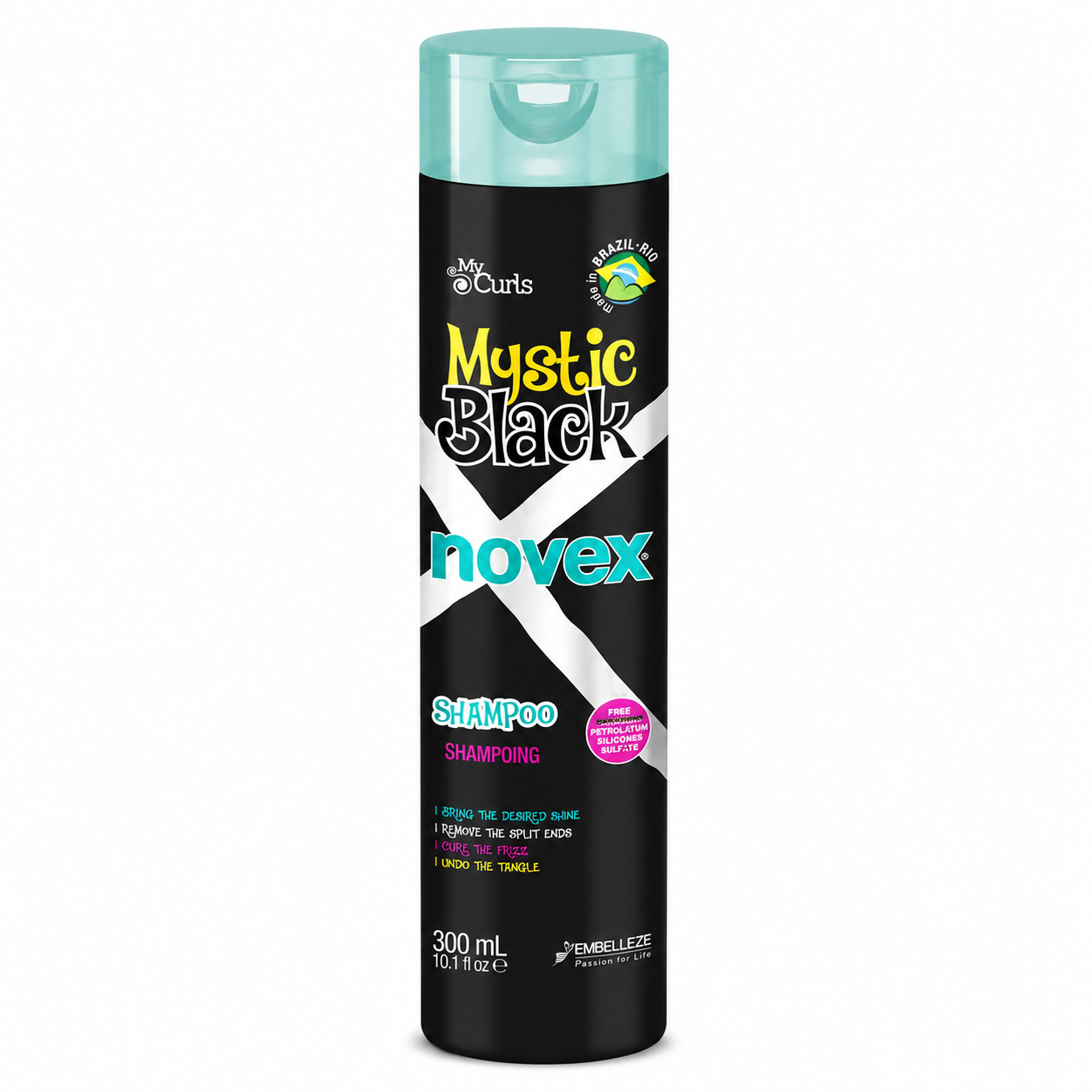 Shampoing MYSTIC BLACK 300ml - NOVEX
