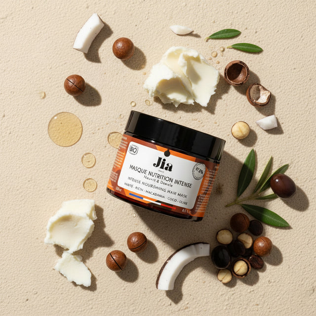 Masque Nutrition Intense au Karité et Protéine de Riz - JIA PARIS