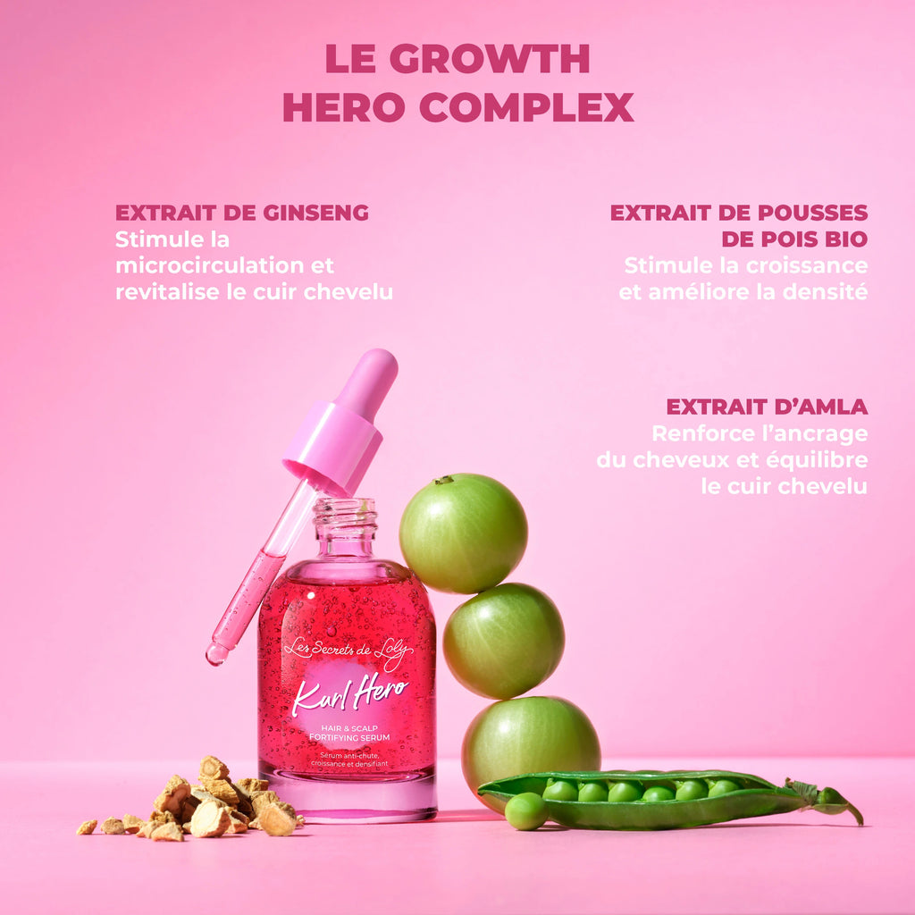 Serum croissance KURL HERO 50ml - LES SECRETS DE LOLY