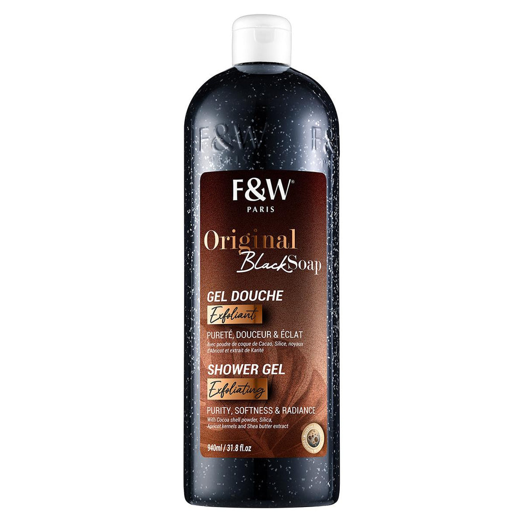 Gel Douche Exfoliant BLACK SOAP 940ml - FAIR & WHITE