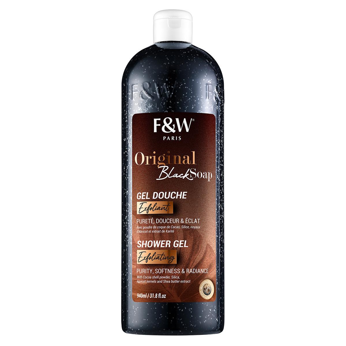 Gel Douche Exfoliant BLACK SOAP 940ml - FAIR & WHITE