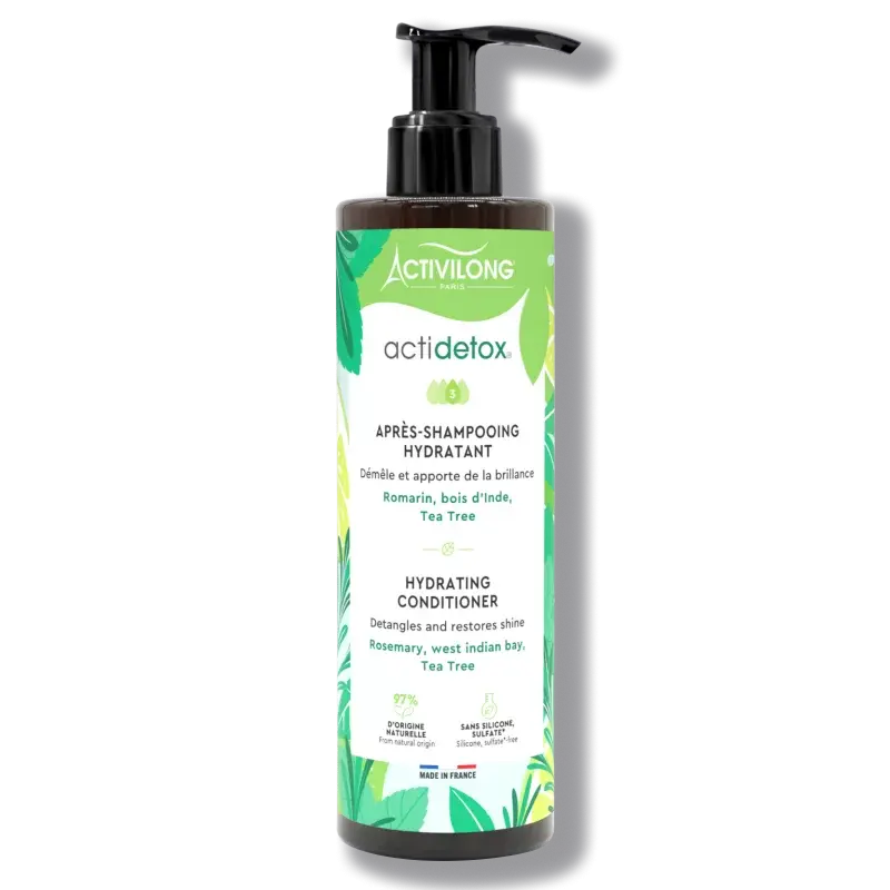 ACTIVILONG Actidetox Haarpeeling Mit Rohrzucker – Reinigt & Peelt Kopfhaut, 100% Natürliche Inhaltsstoffe