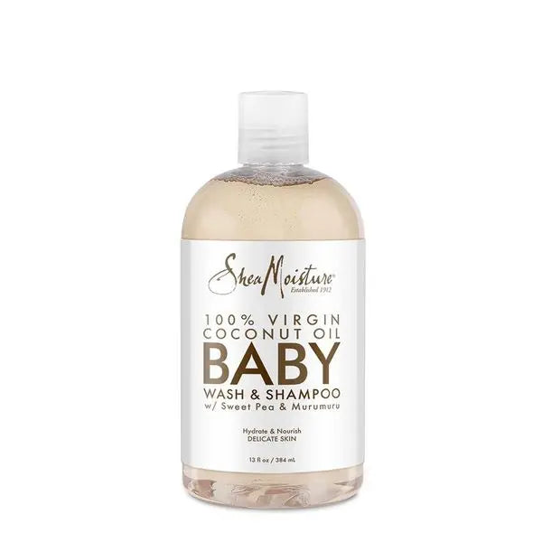 Shampoing Bébé Coco Vierge 384ml - SHEA MOISTURE SHEA MOISTURE