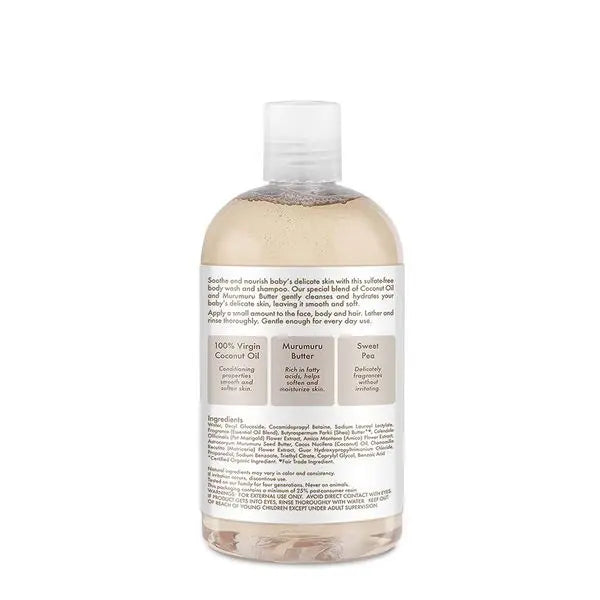 Shampoing Bébé Coco Vierge 384ml - SHEA MOISTURE SHEA MOISTURE