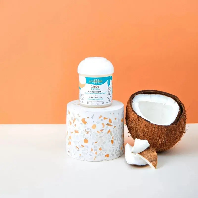 ACTIVILONG Fondant Coco Balsam – Für Lockiges Haar, 99% Natürliche Inhaltsstoffe, Mit Kokosöl, Nicht Ausspülen