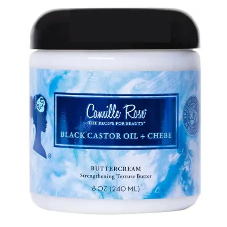 Crème Coiffante au Chébé et Ricin Noire 240ml - CAMILLE ROSE CAMILLE ROSE