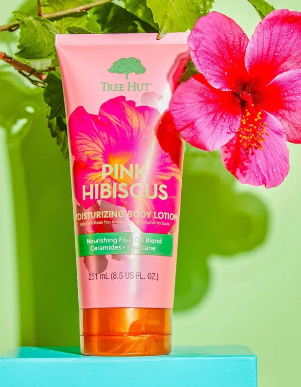 Lotion Corporelle Hydratante Pink Hibiscus 251ml – TREE HUT