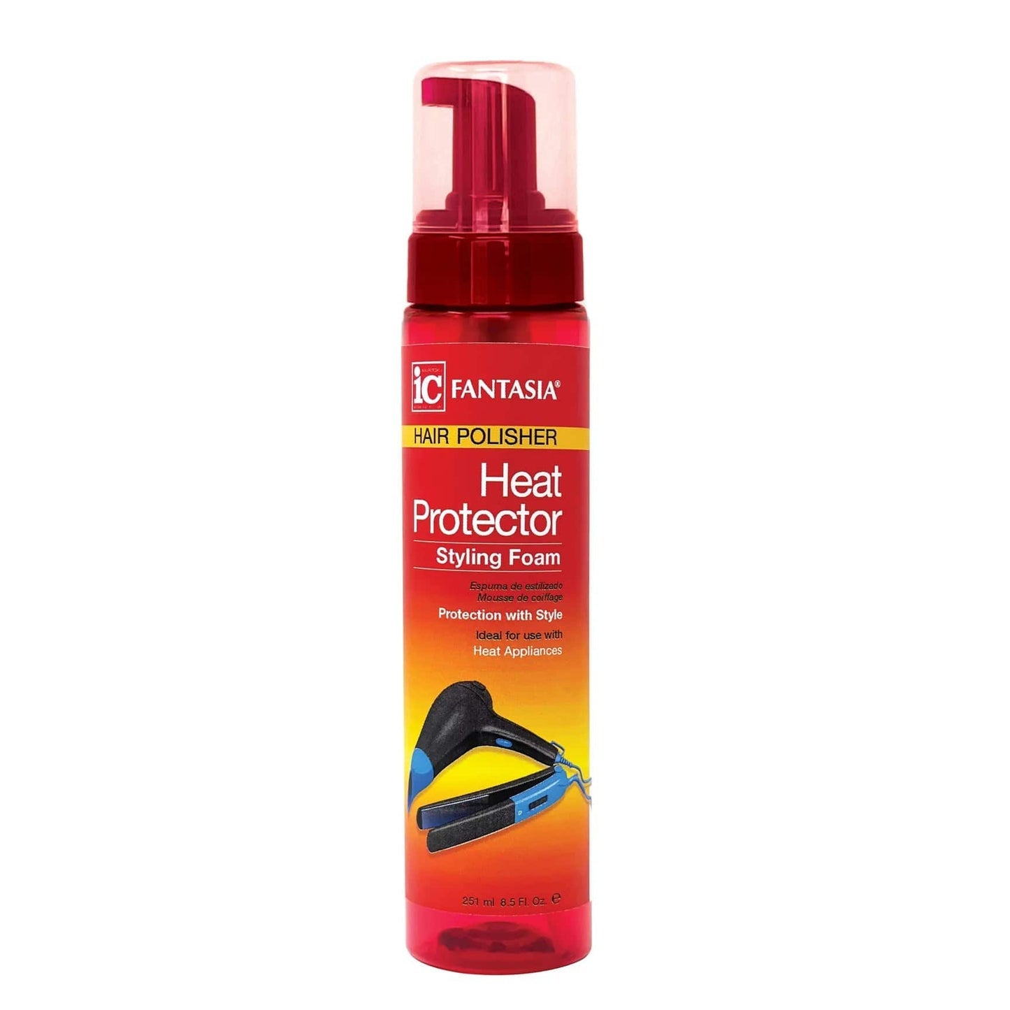 Mousse Coiffante HEAT PROTECTOR 251ml - IC FANTASIA