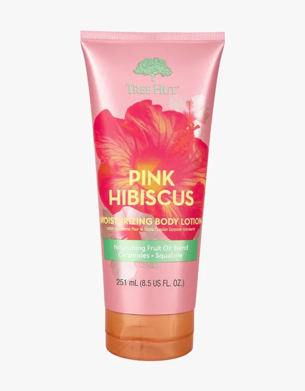 Lotion Corporelle Hydratante Pink Hibiscus 251ml – TREE HUT