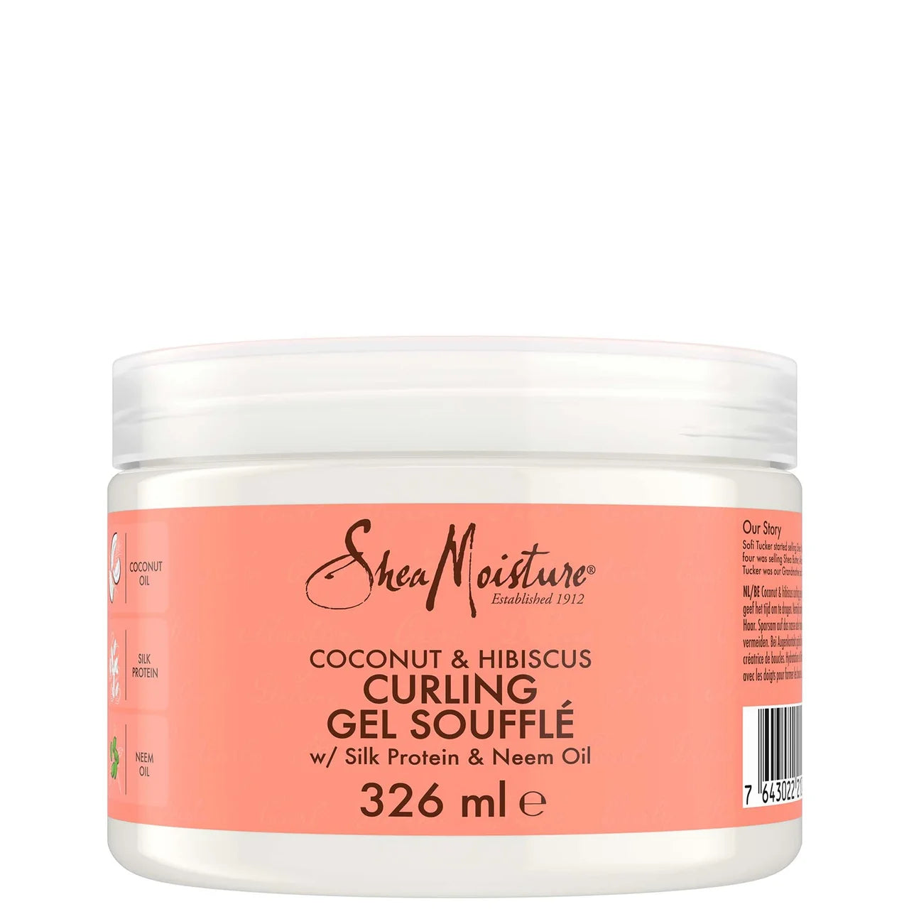 Curling Gel Soufflé COCONUT HIBISCUS 326ml - SHEA MOISTURE