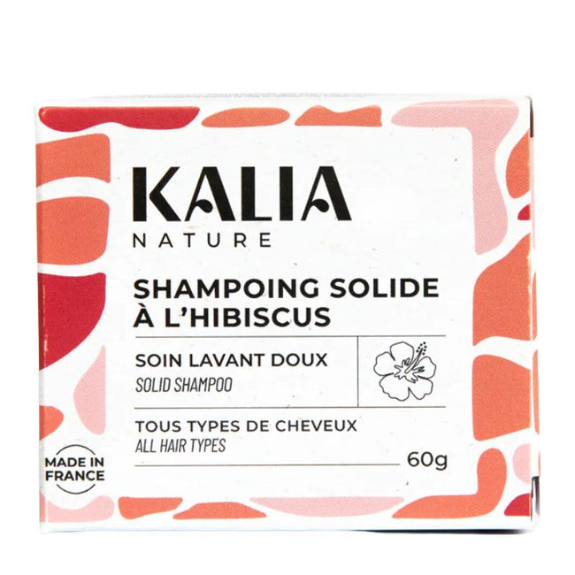 Shampoing Solide à l'Hibiscus 60g - KALIA NATURE