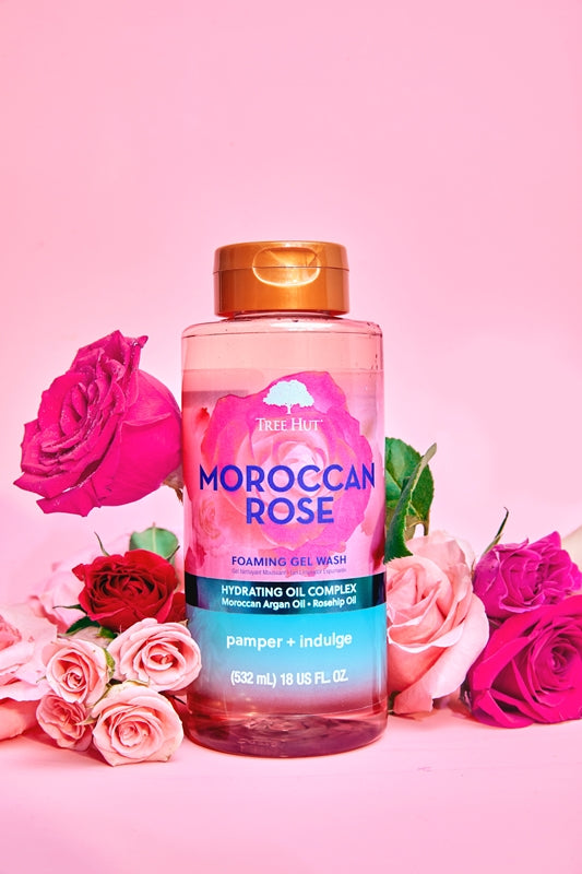 Gel Douche MOROCCAN ROSE 532ml - TREE HUT
