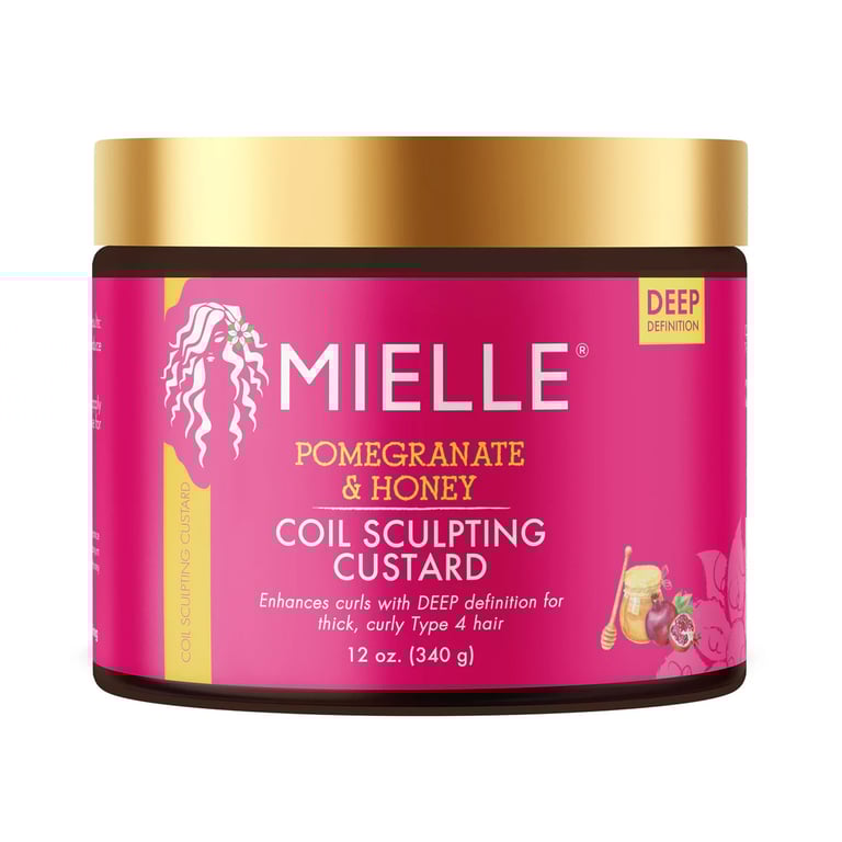 Pomegranate & Honey Curling Custard 340g - MIELLE