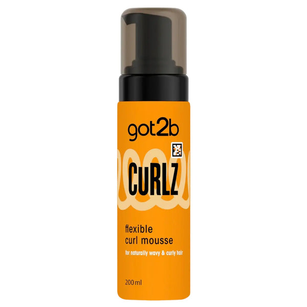 Mousse Coiffante FLEXIBLE CURLZ 200ml - GOT2B