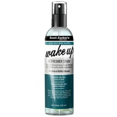 Spray Tonifiant Aloé & Menthe WAKE UP 118ml AUNT JACKIE’S