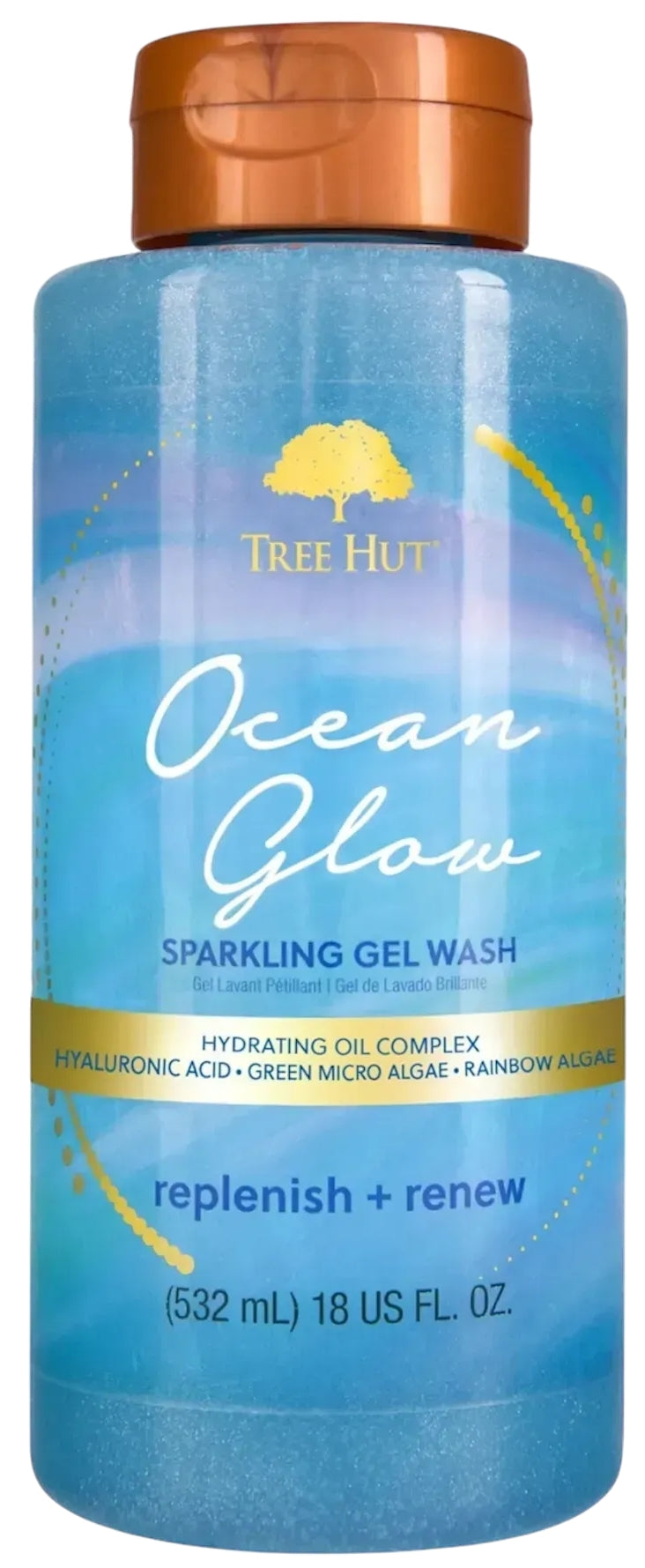Gel Douche OCEAN GLOW 532ml - TREE HUT