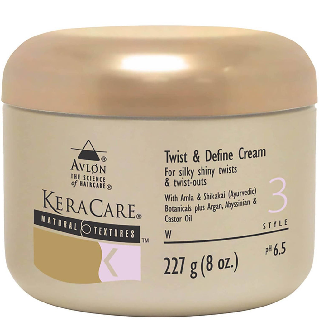 KERACARE - NATURAL TEXTURES - TWIST & DEFINE CREAM (Crème COIFFANTE)