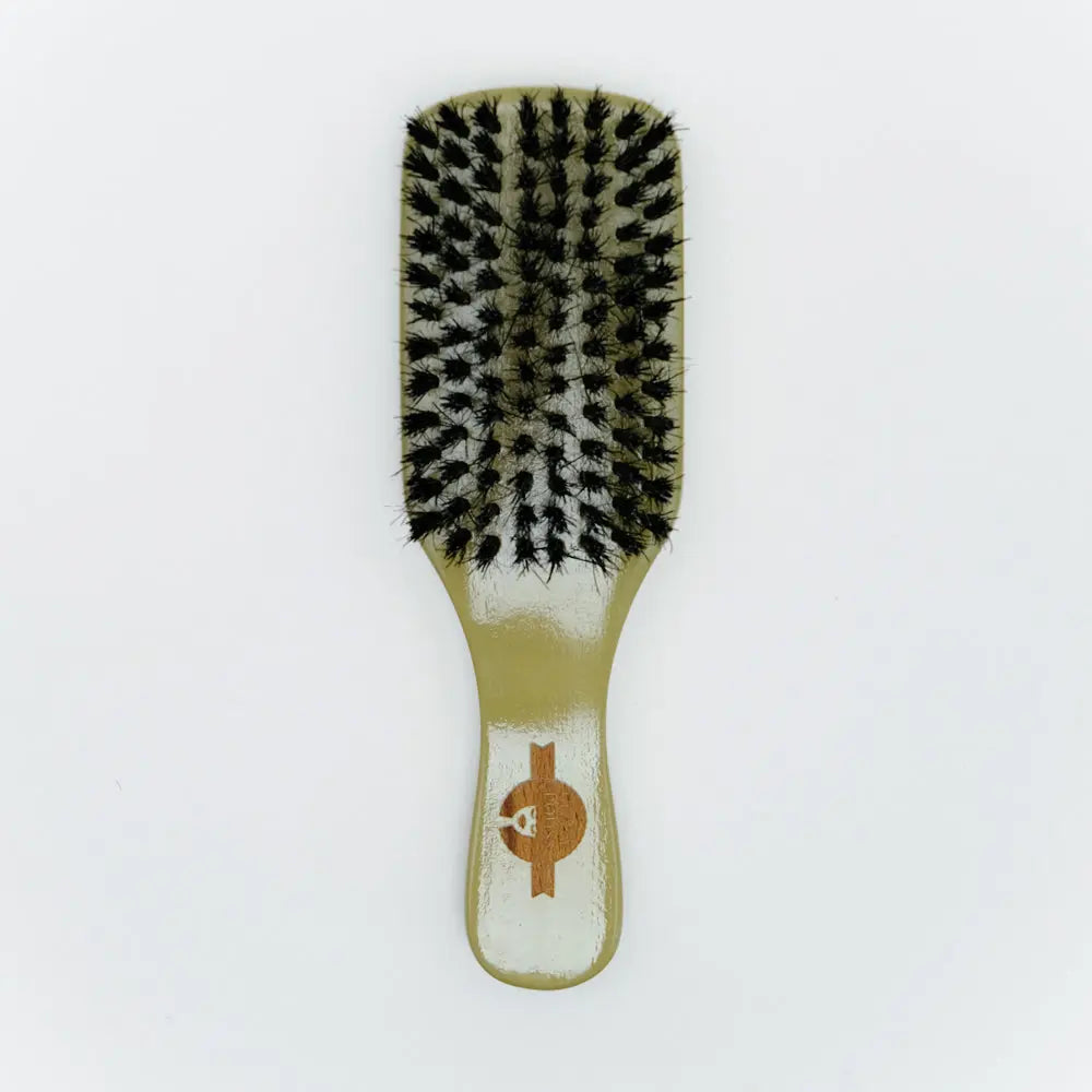CRAZY POUSS – Brosse à Cheveux en Bois AFRO NATUREL – CRAZY POUSS