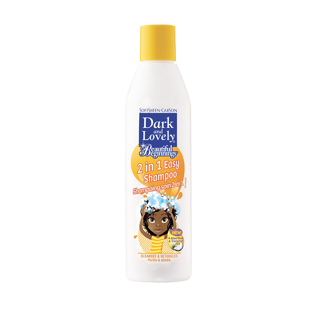 DARK & LOVELY – BEAUTIFUL BEGINNINGS – 2 in 1 Easy Shampoo 250ml