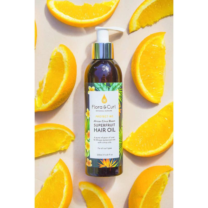 FLORA CURL – African Citrus Superfruit Hair Oil 200ml