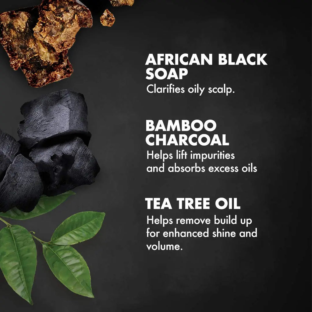 Après Shampoing Balancing Conditioner AFRICAN BLACK SOAP 384ml - SHEA MOISTURE SHEA MOISTURE