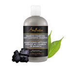 SHEA MOISTURE – AFRICAN BLACK SOAP - BAMBOO CHARCOAL - Deep Cleansing Shampoo 384ml SHEA MOISTURE