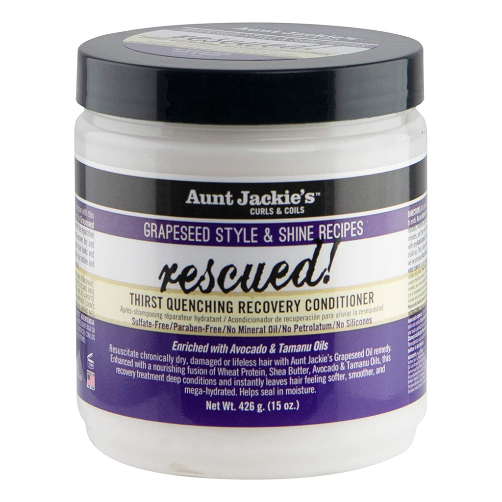 AUNT JACKIE’S – GRAPESEED - Rescued Thirst Quenching Recovery Conditioner 426g
