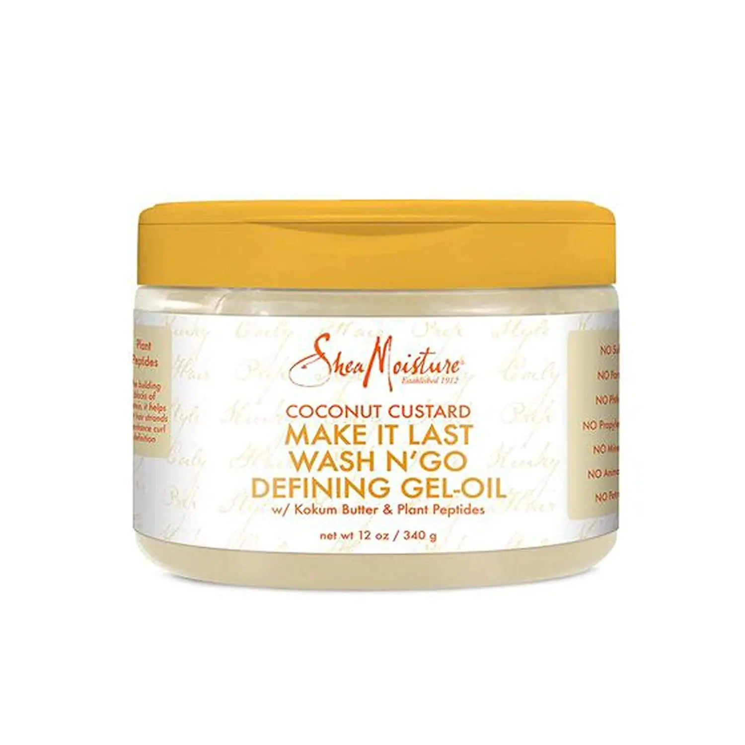 SHEA MOISTURE – COCONUT CUSTARD - Wash N'Go Defining Gel-Oil 340g SHEA MOISTURE