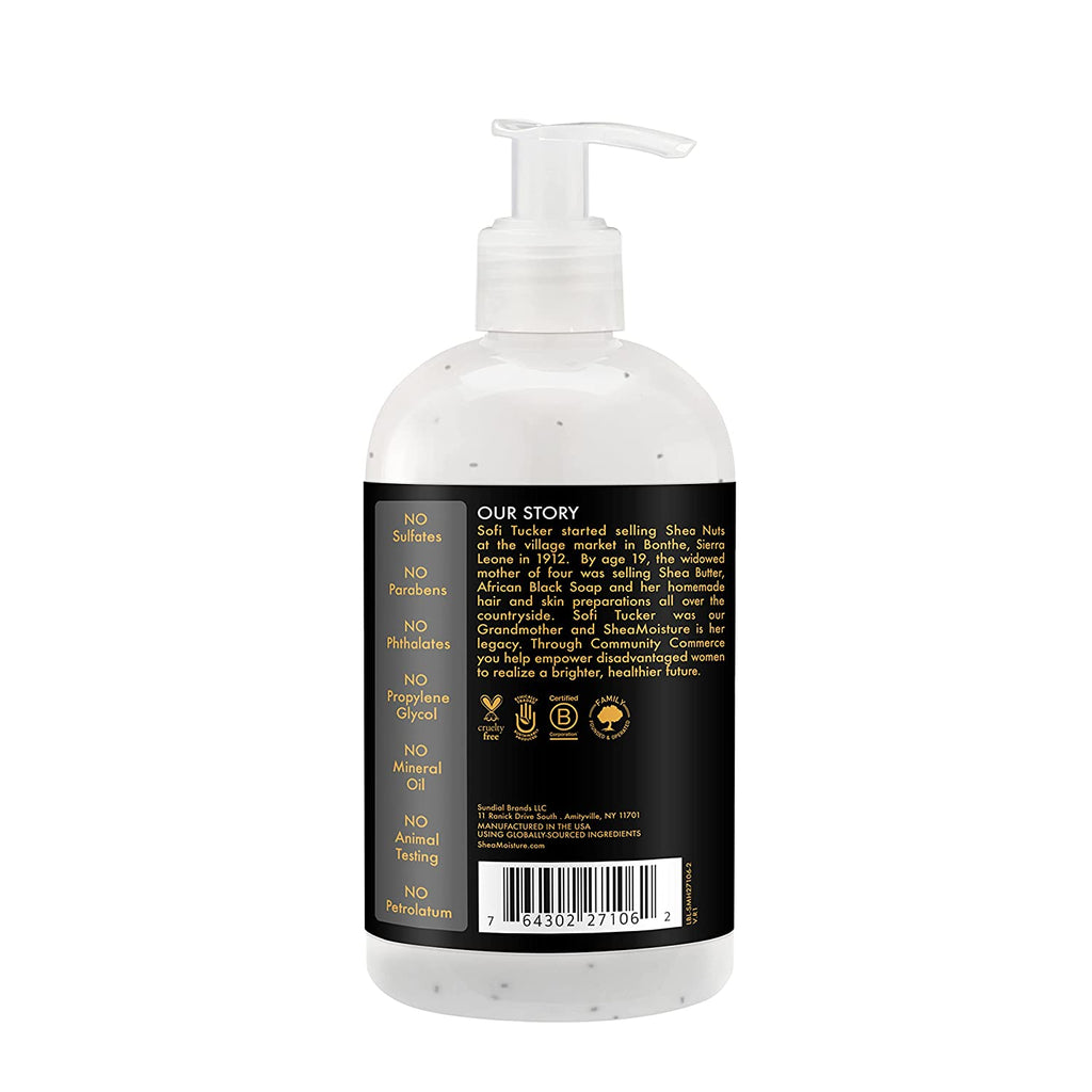 SHEA MOISTURE – AFRICAN BLACK SOAP - BAMBOO CHARCOAL - Balancing Conditioner 384ml