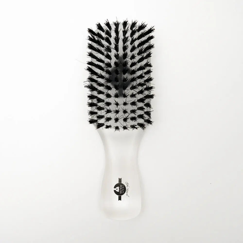 CRAZY POUSS – Brosse à Cheveux en Bois AFRO NATUREL – CRAZY POUSS