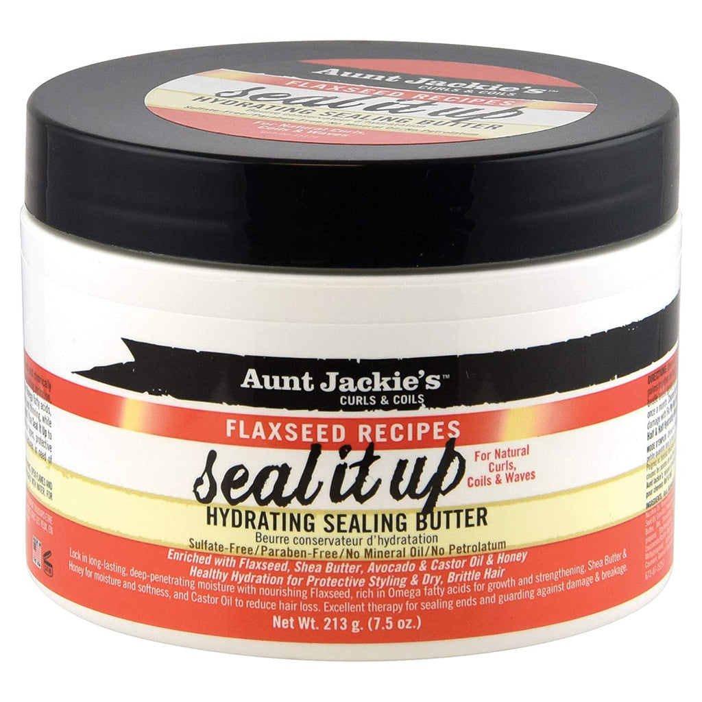 AUNT JACKIE'S - FLAXSEED - Seal It Up Hydrating Butter 213g