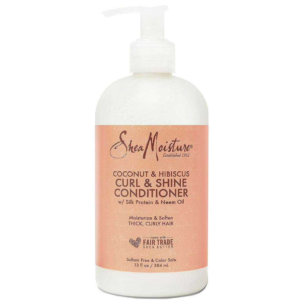 SHEA MOISTURE - COCONUT & HIBISCUS - Curl & Shine Conditioner 384ml