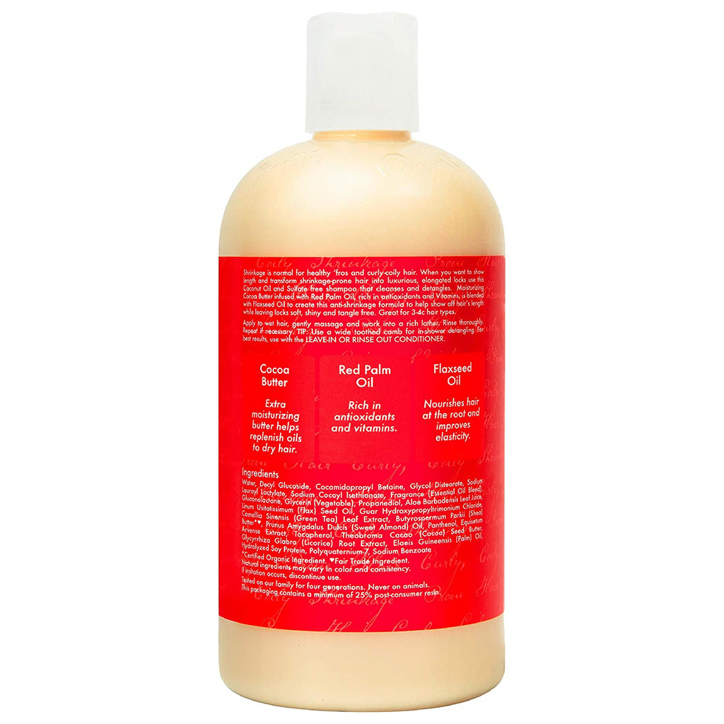 SHEA MOISTURE – RED PALM OIL COCOA BUTTER - Detangling Shampoo 384ml