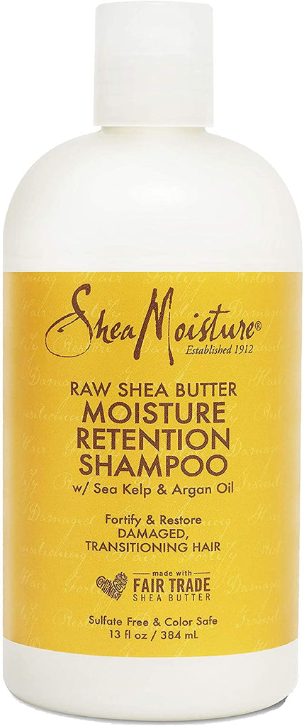 SHEA MOISTURE - RAW SHEA BUTTER - Moisture Retention Shampoo 384ml